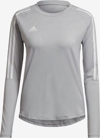 ADIDAS SPORTSWEAR Performance Shirt 'HILO' in Grey: front