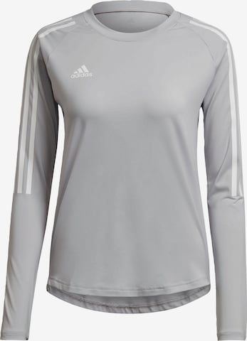 T-shirt fonctionnel 'HILO' ADIDAS SPORTSWEAR en gris : devant