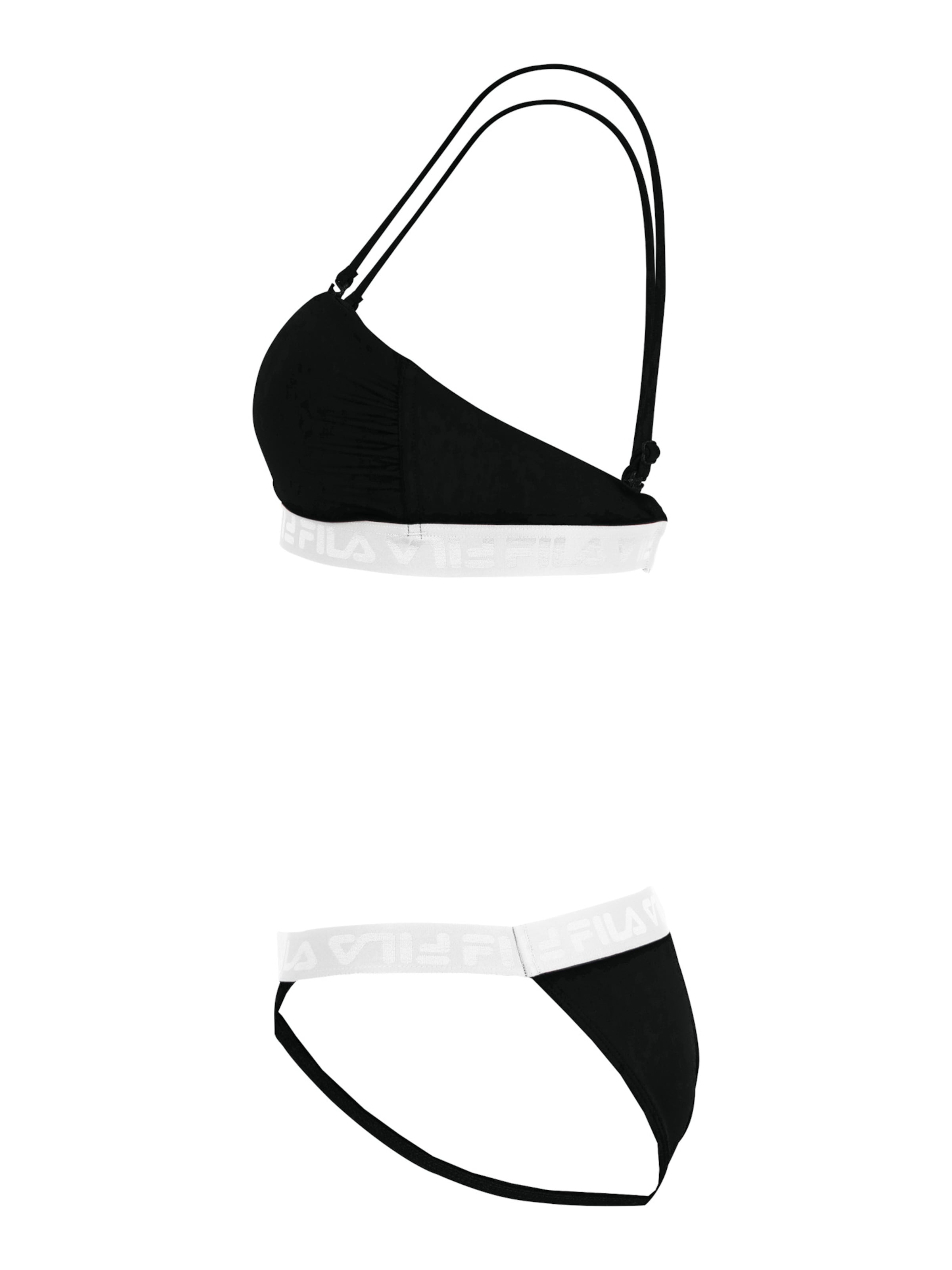 FILA Korzetová Bikiny 'SANMING' – černá