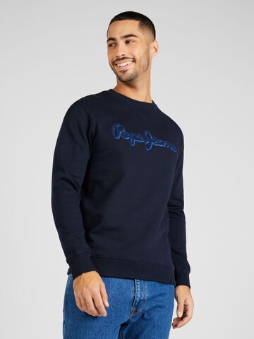Pepe Jeans Sweatshirt 'Ryan' in Blau: predná strana