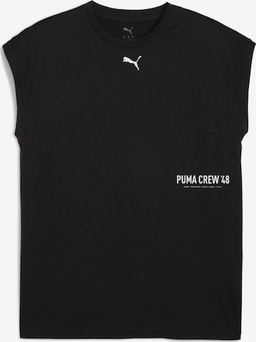 PUMA Funktionsshirt in Schwarz: Vorderseite