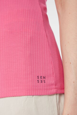 SENSES.THE LABEL T-Shirt in Pink