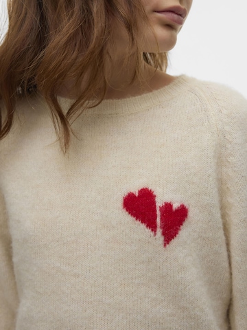 Pull-over 'VMBam' Vero Moda Girl en blanc