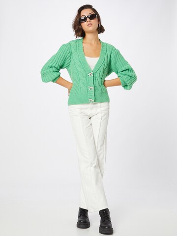 River Island Knit Cardigan in Green