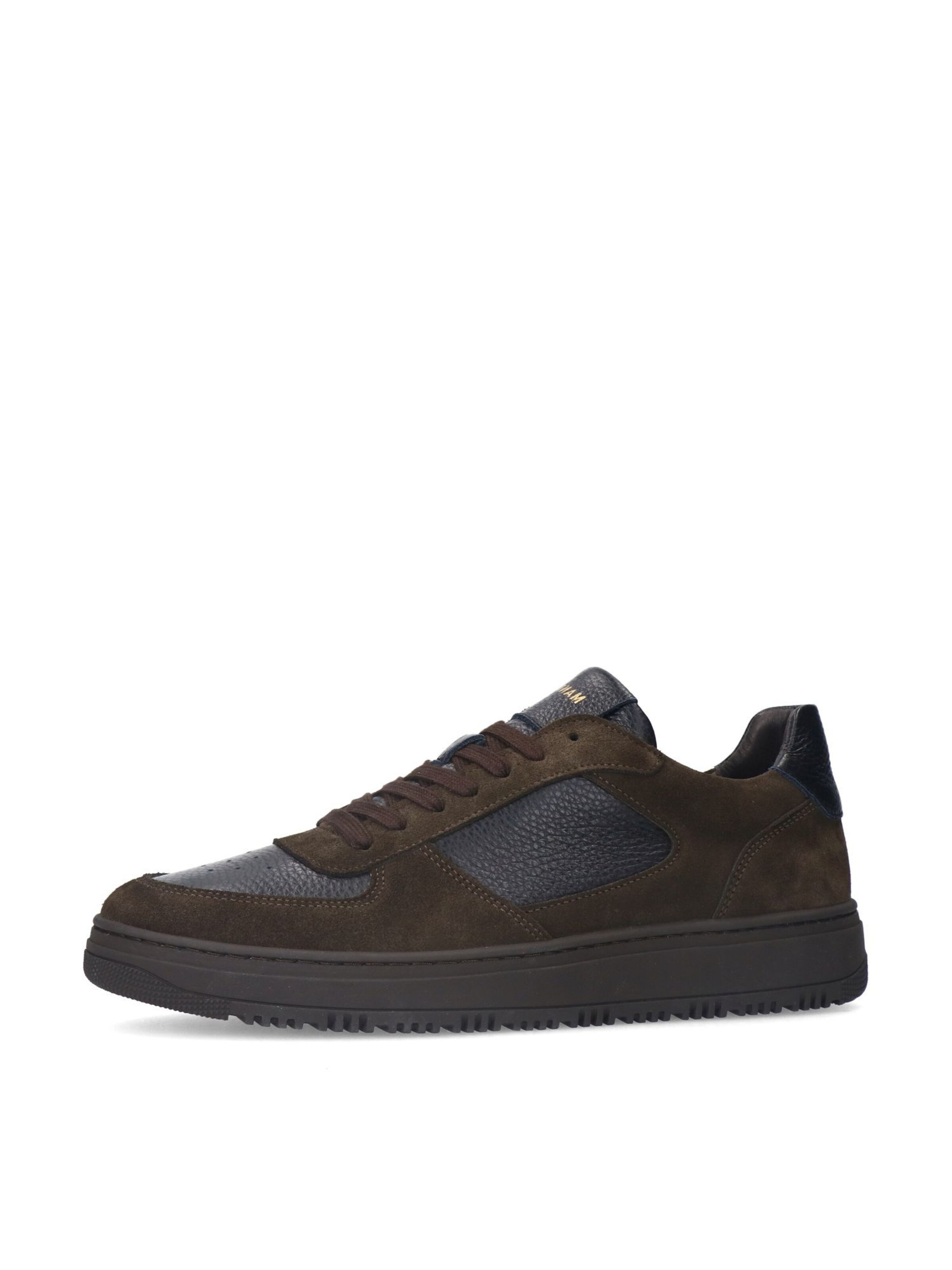 MANFIELD Sneakers in Brown: front