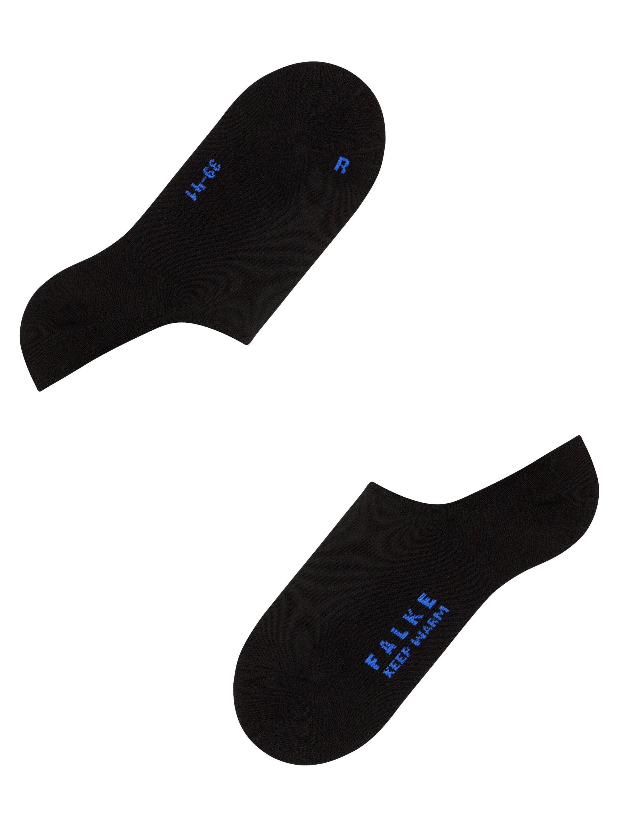 FALKE Füßlinge 'Keep Warm'‌ in Schwarz