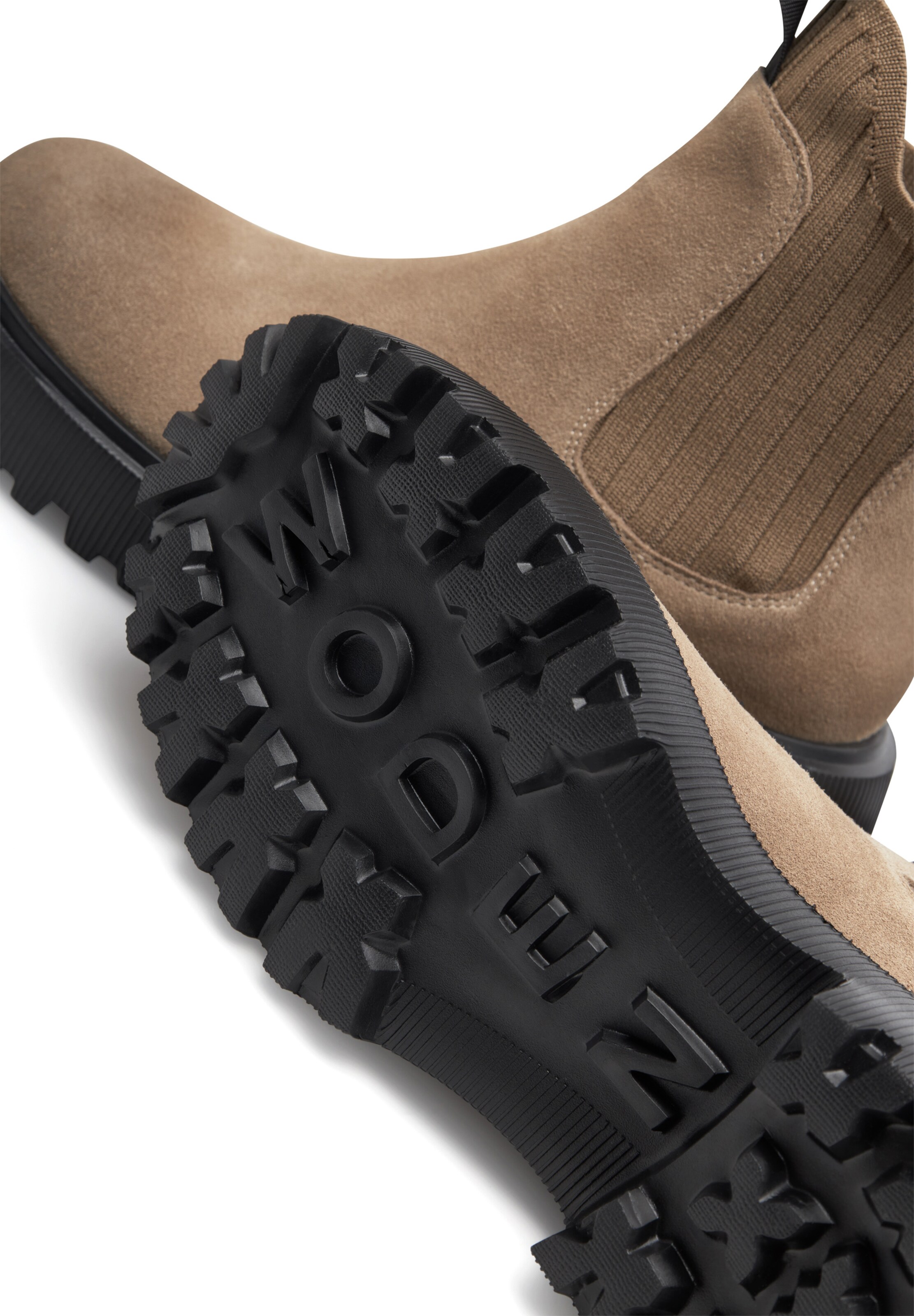 WODEN Chelsea Boots 'Isabella' i brun