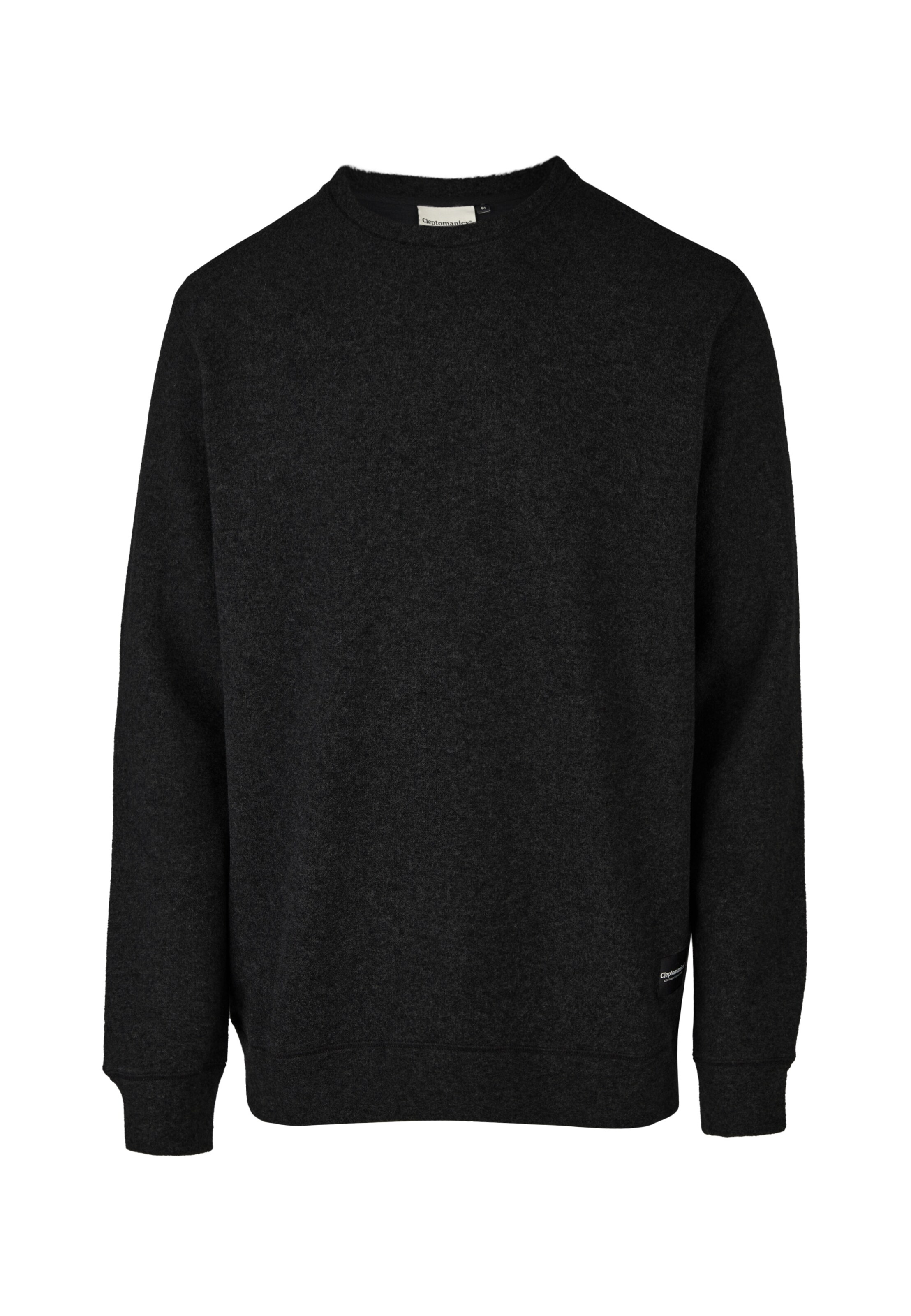 Cleptomanicx Sweatshirt 'Noitch' in Black