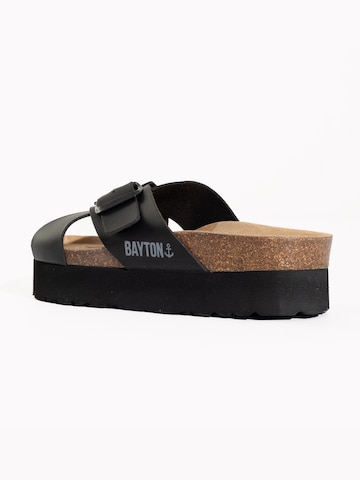 Bayton - Zapatos abiertos 'Ajax' en negro