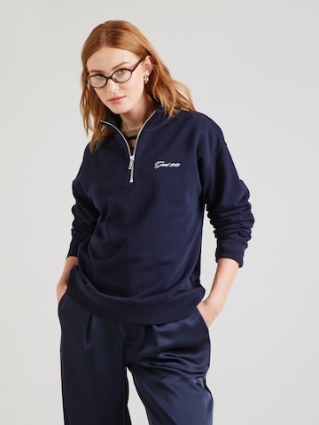 GANT - Sudadera en azul: frente