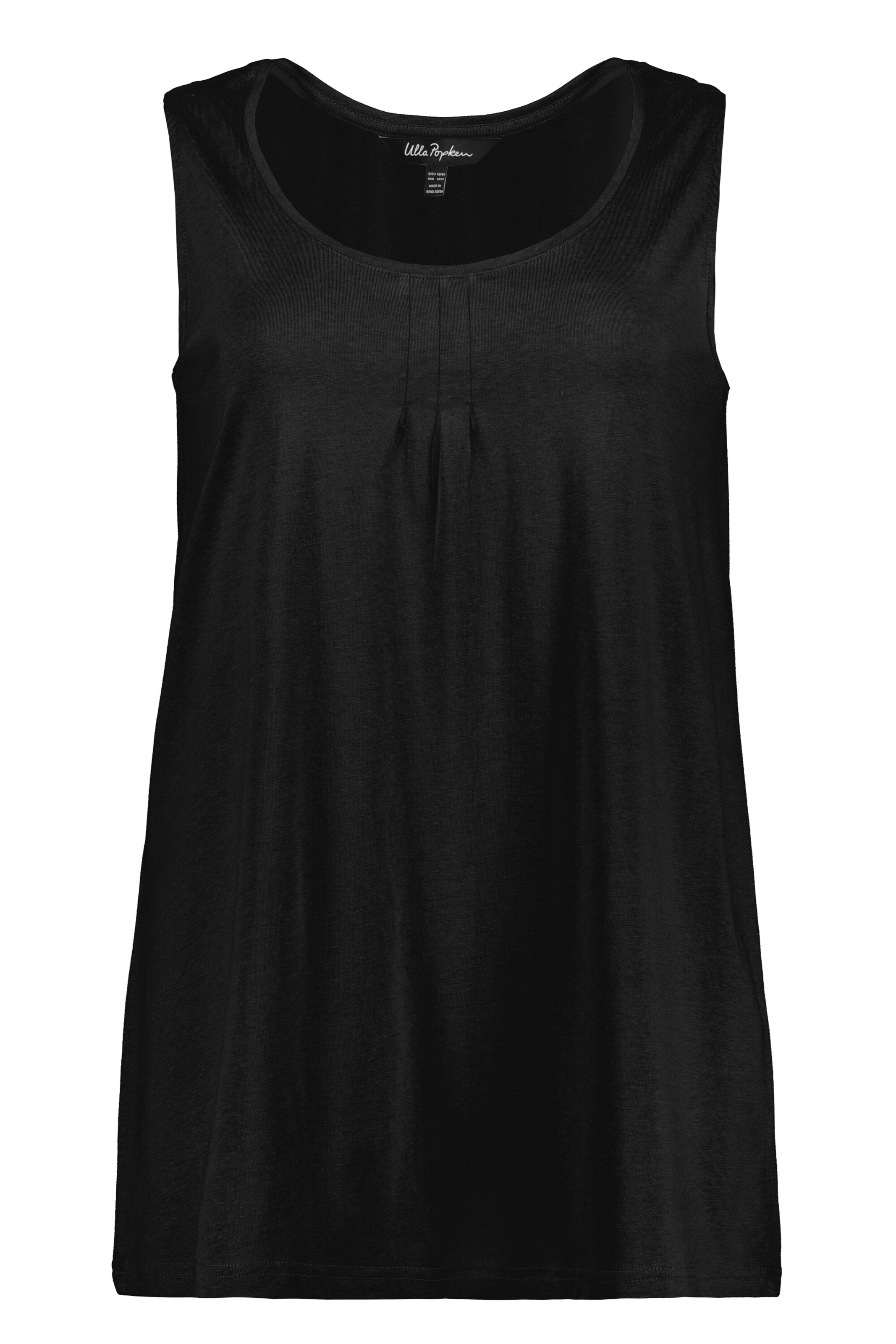 Ulla Popken Shirt in Black: front