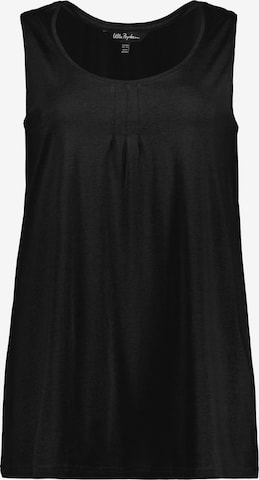 Ulla Popken Top in Schwarz: Vorderseite