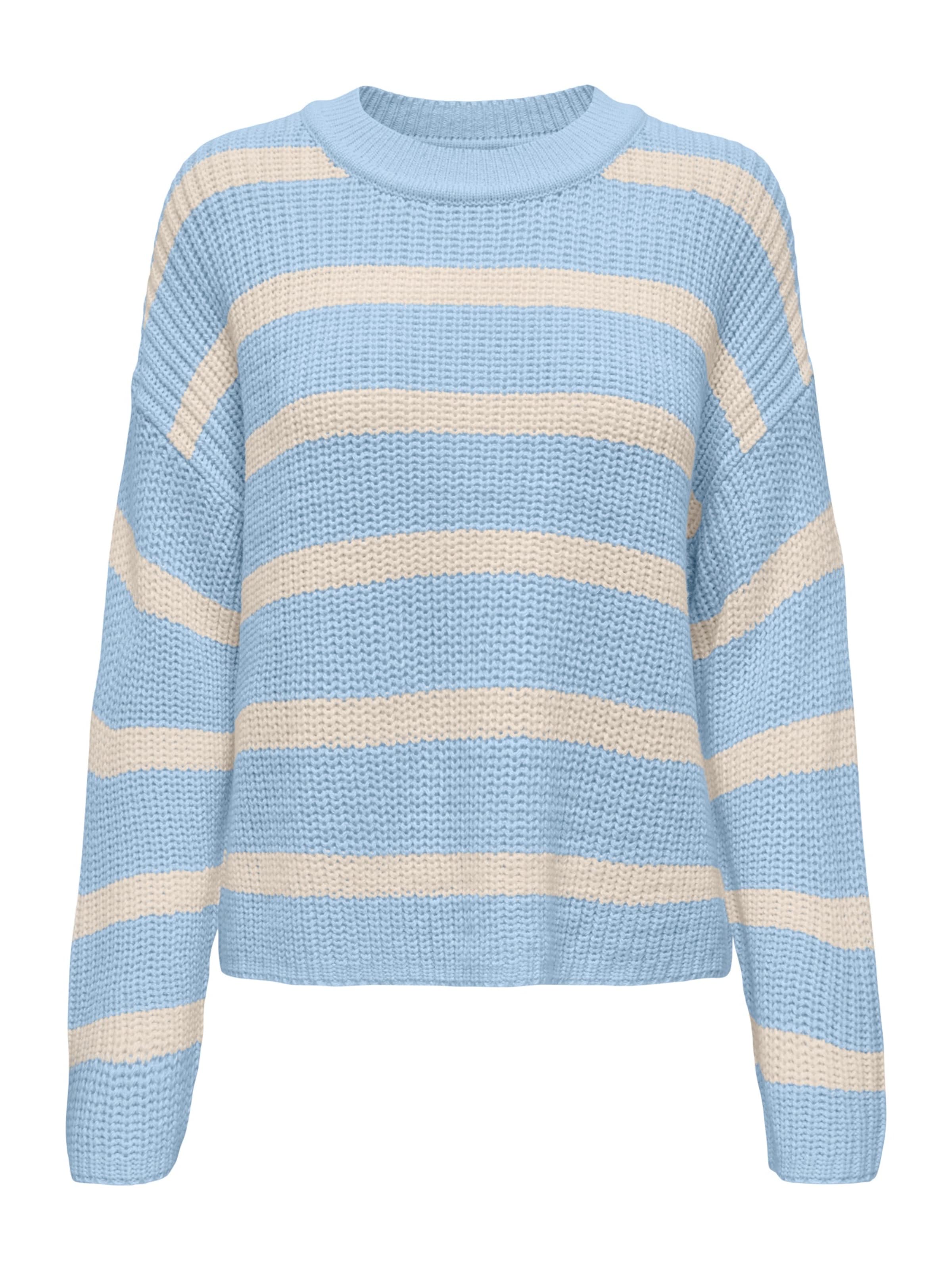 Pull-over oversize 'JDYJUSTY' JDY en bleu : devant