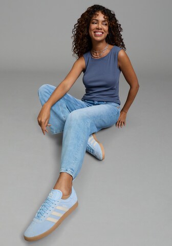FLASHLIGHTS Top in Blau