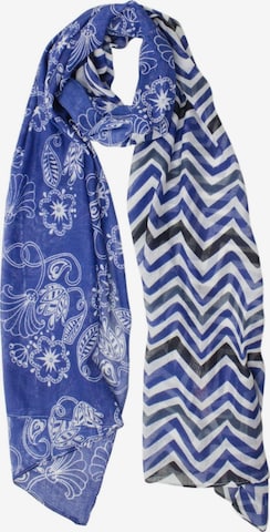 Sunsa Scarf 'Sunsa' in Blue: front