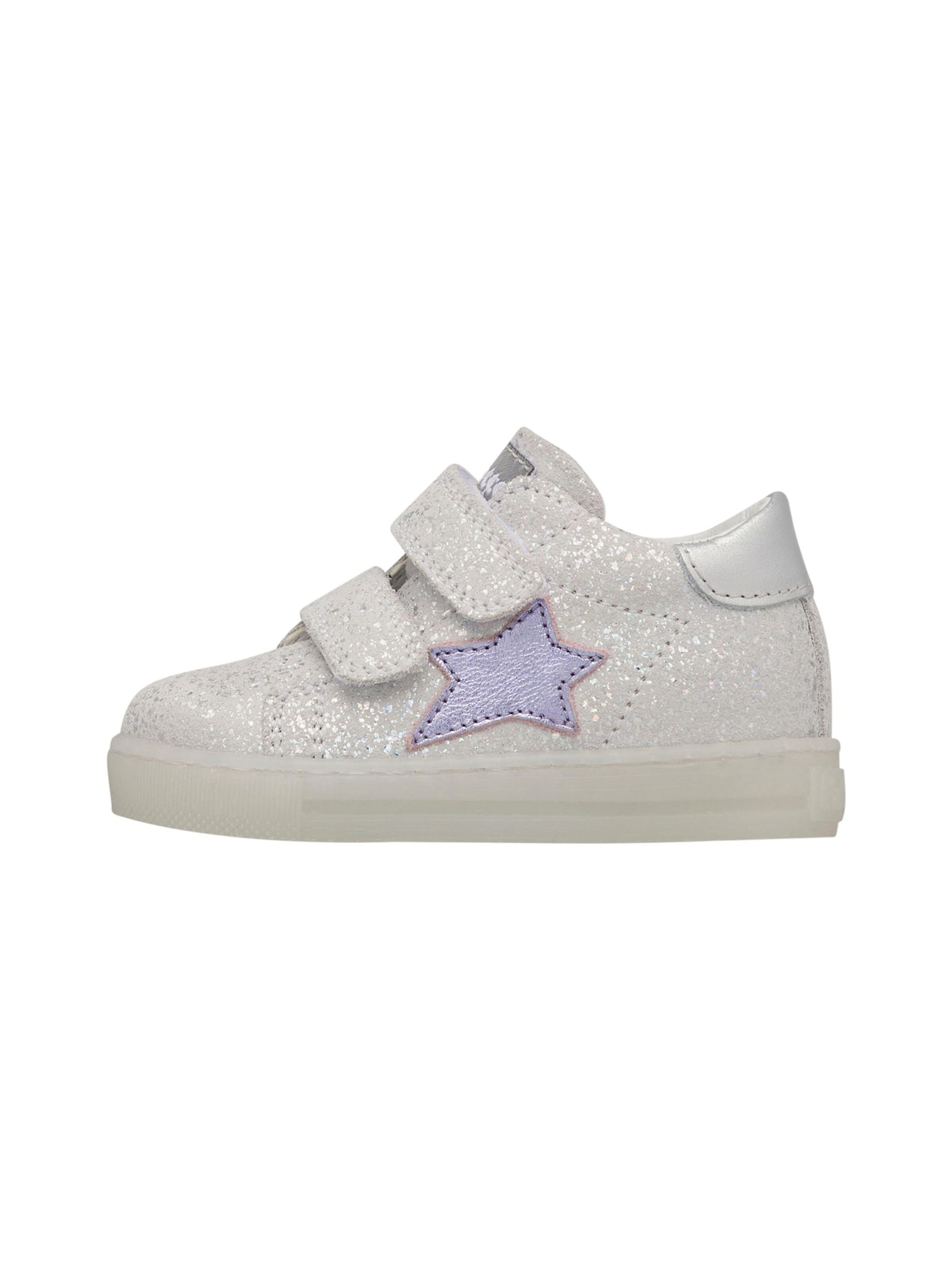 Falcotto Sneaker 'SASHA VL' in Silber: Vorderseite