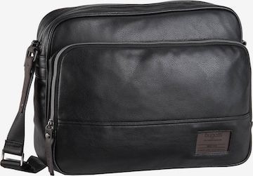 bugatti Laptop Bag 'Moto D' in Black: front