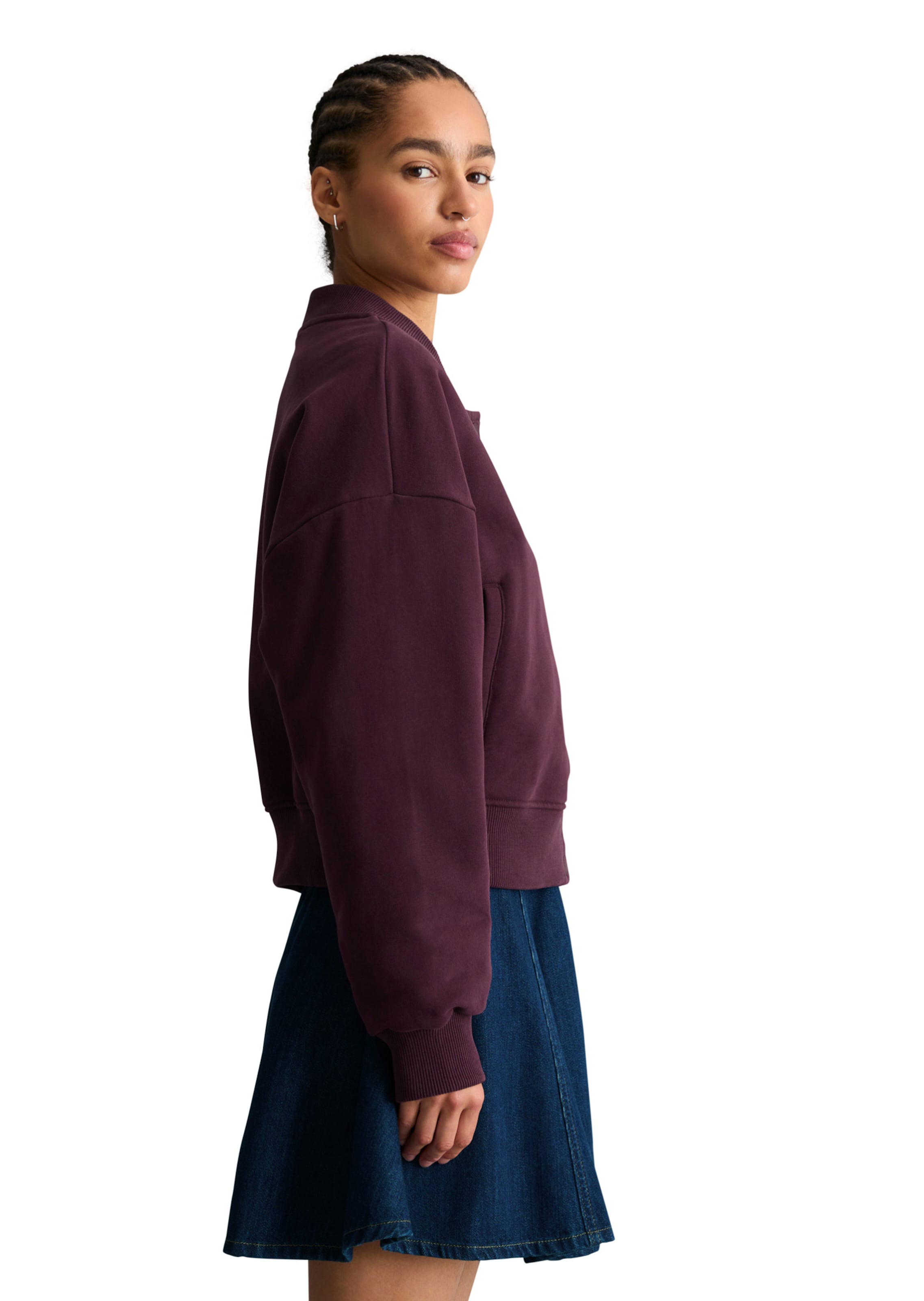 Marc O'Polo DENIM Sweat jacket in Red