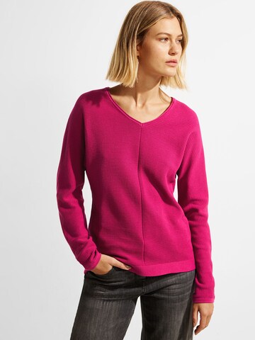 CECIL Sweater in Pink: front