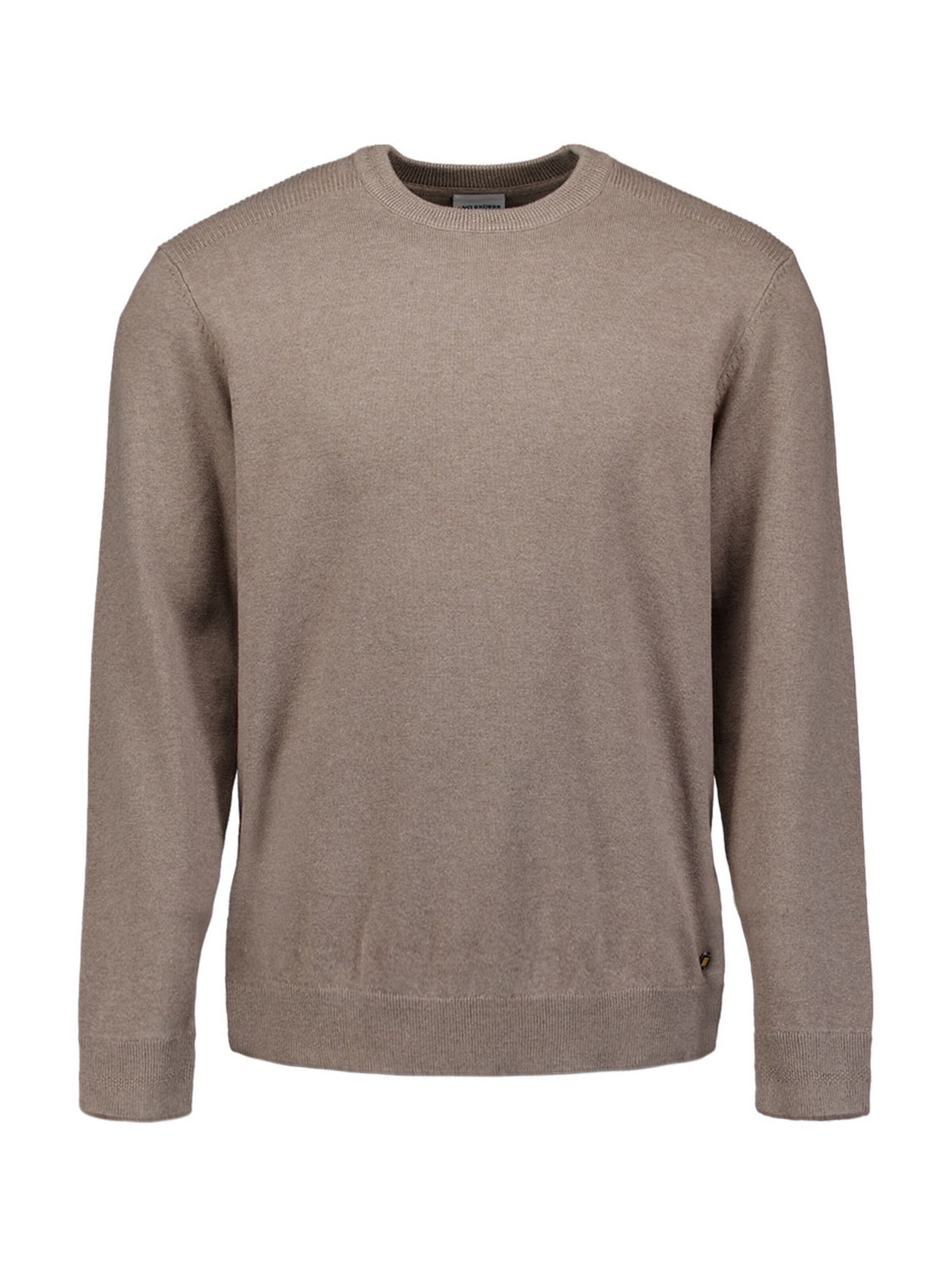 Pullover di No Excess in beige: frontale