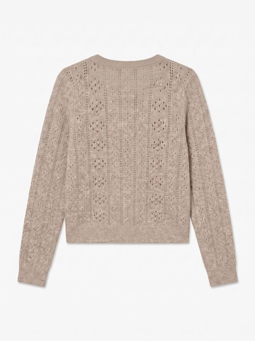 VERO MODA Gebreid vest 'AWRie' in Grijs