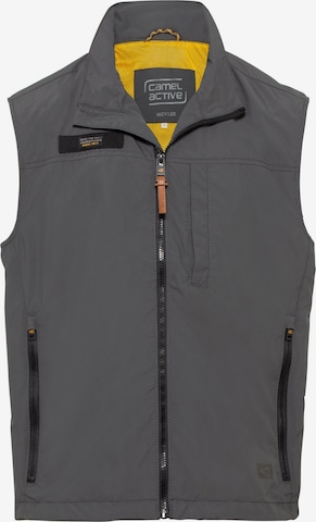 CAMEL ACTIVE Bodywarmer in Grijs: voorkant