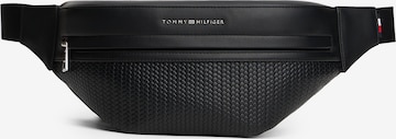 TOMMY HILFIGERPojasna torbica - crna boja: prednji dio