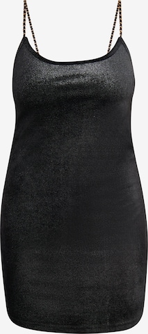 faina Dress in Black: front