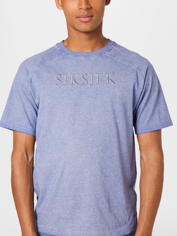 SikSilk Koszulka w kolorze niebieski