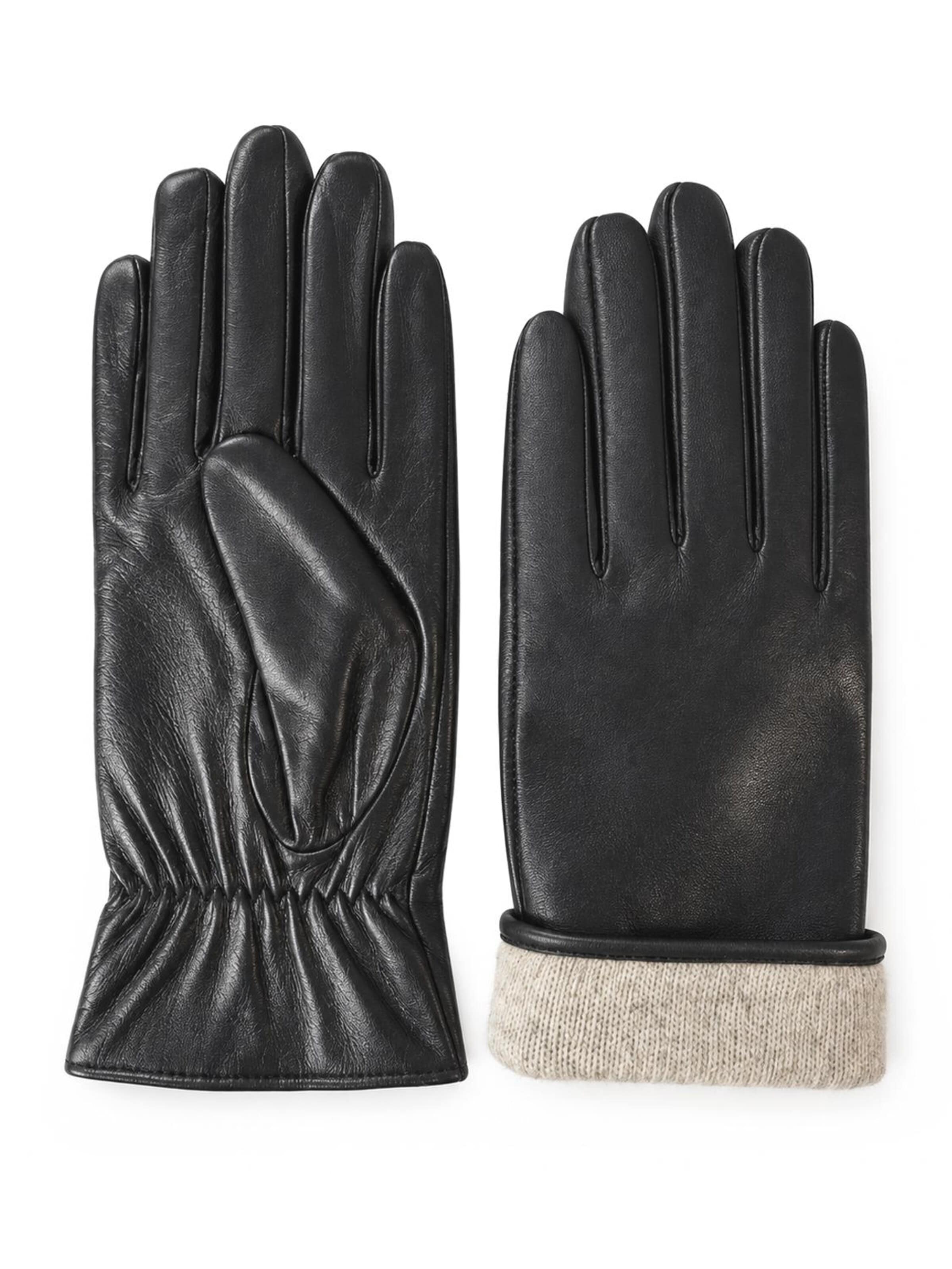 Gants 'ASPEN' Alster Herz en noir : devant