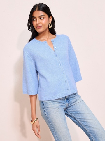 Friends Like These Strickjacke in Blau: Vorderseite