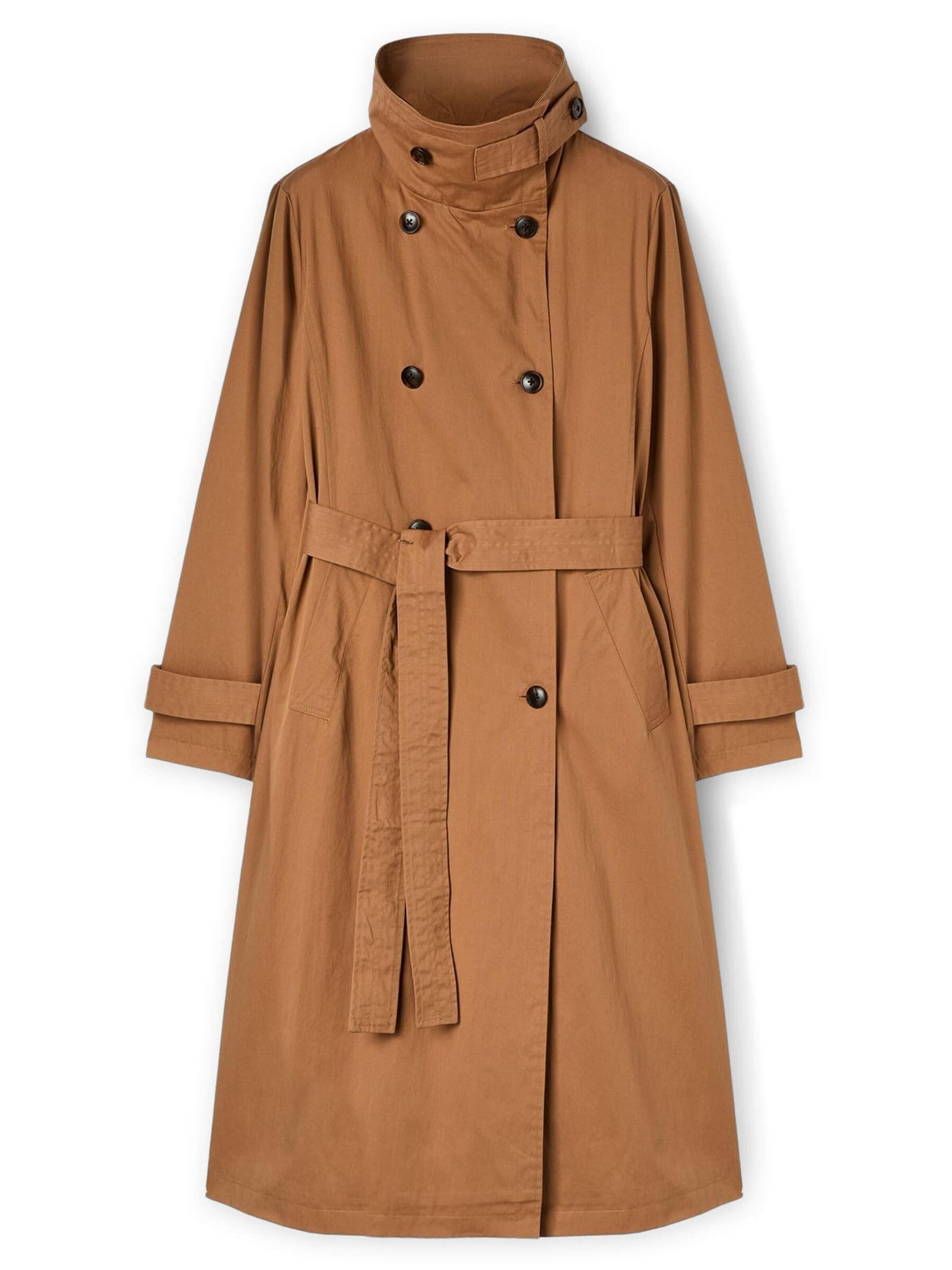 Manteau d’hiver MOTIVI en marron : devant