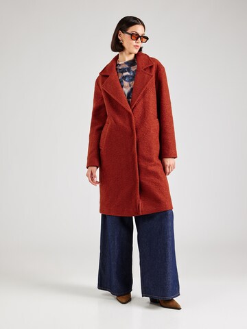 JDY Between-seasons coat 'JDYEloise' in Red: front