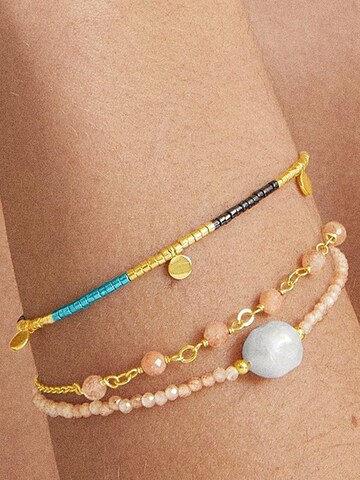 Luxenter - Pulsera 'Ekhao' en beige