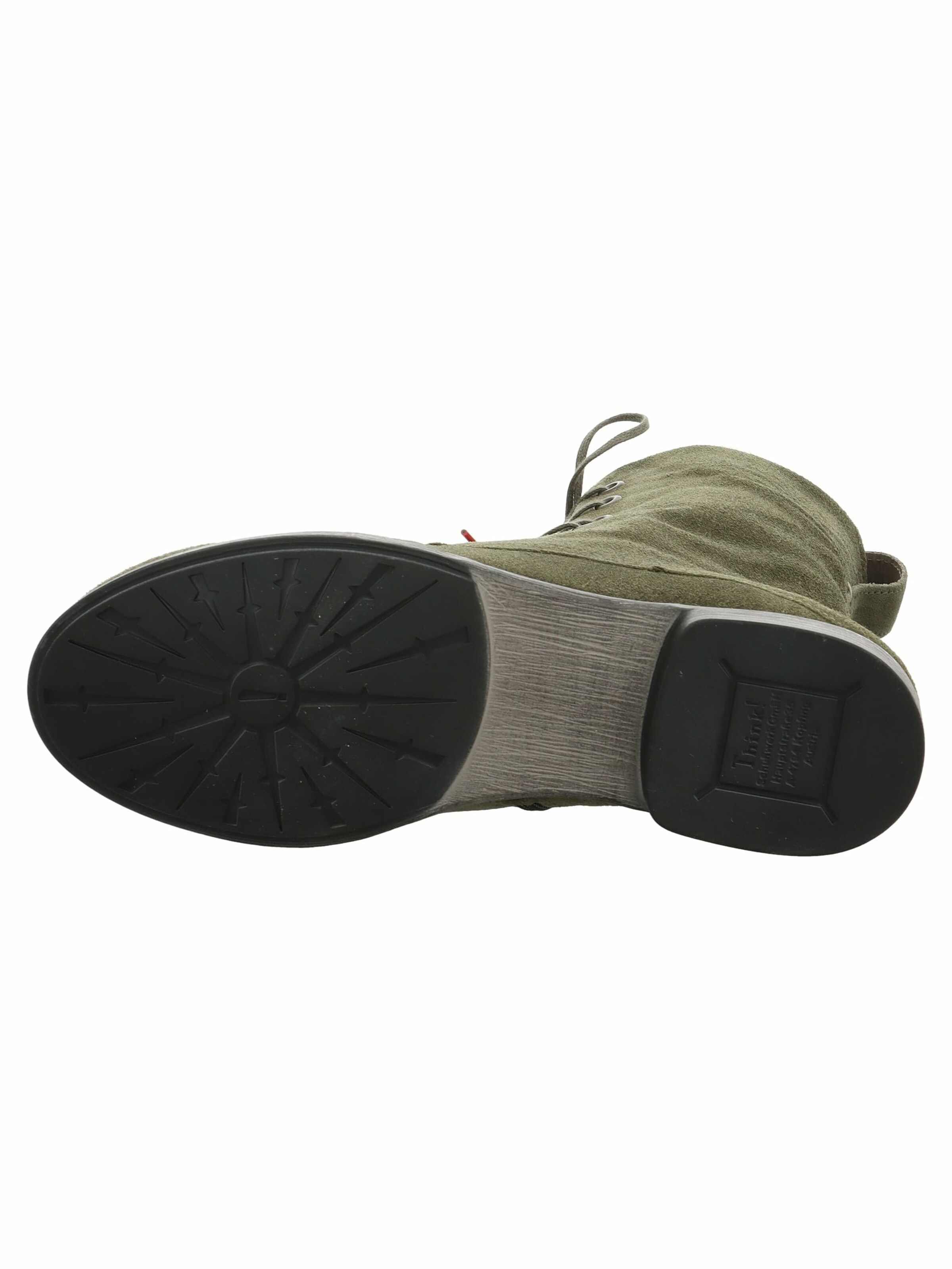 THINK! Lace-Up Boots in Green