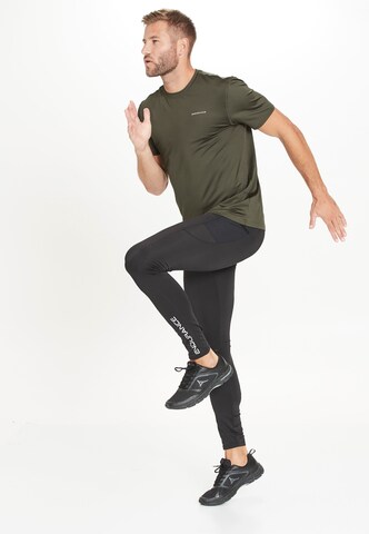 ENDURANCE Skinny Workout Pants 'Kerir' in Black