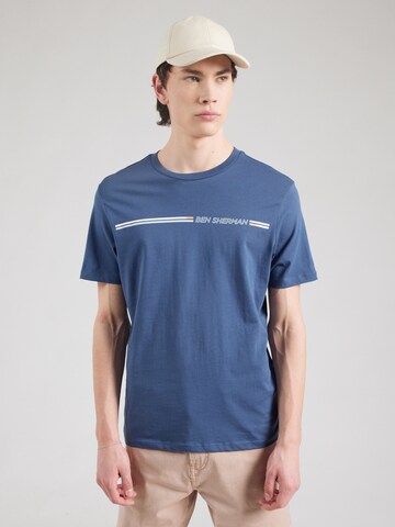 Ben Sherman Μπλουζάκι σε μπλε: μπροστά
