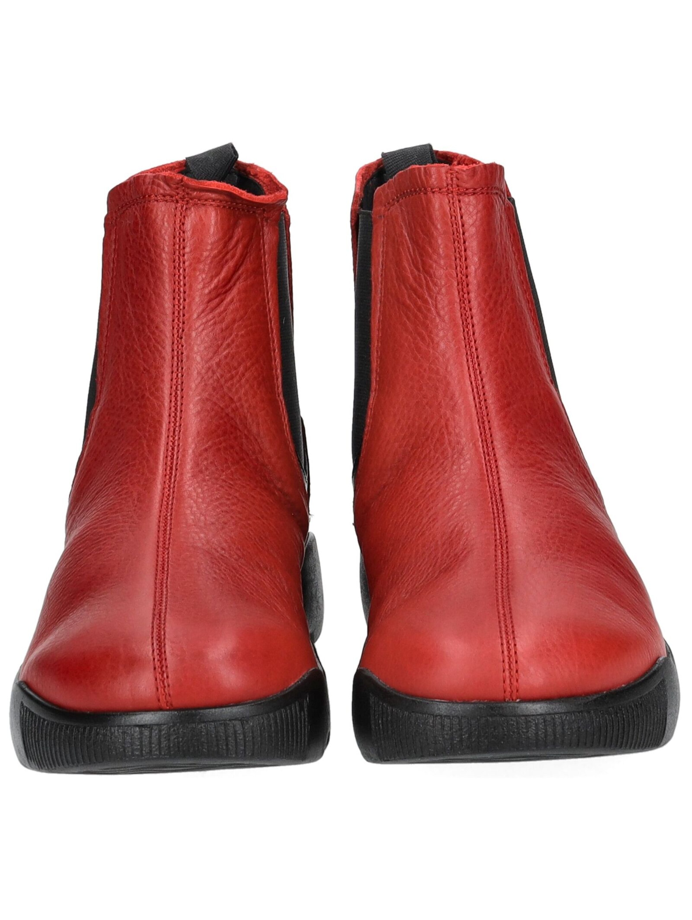 Softinos Chelsea Boots in Red