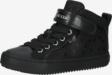 Baskets GEOX en noir : devant