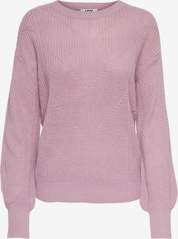 Pull-over 'Lenette' JDY en violet : devant