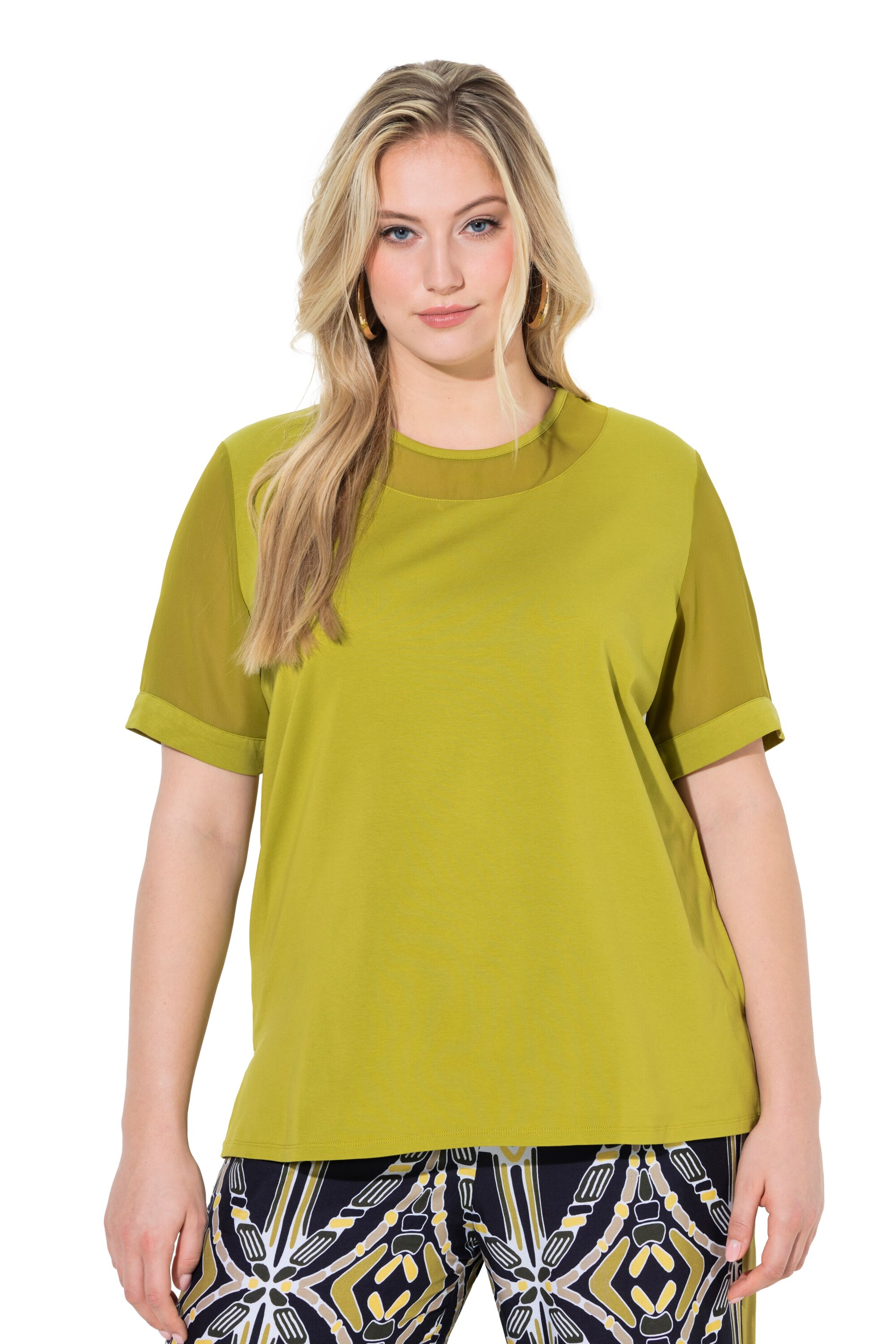 Ulla Popken Shirt in Green: front