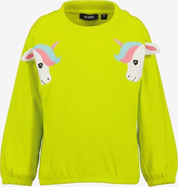 Sweat-shirt BLUE SEVEN en jaune : devant
