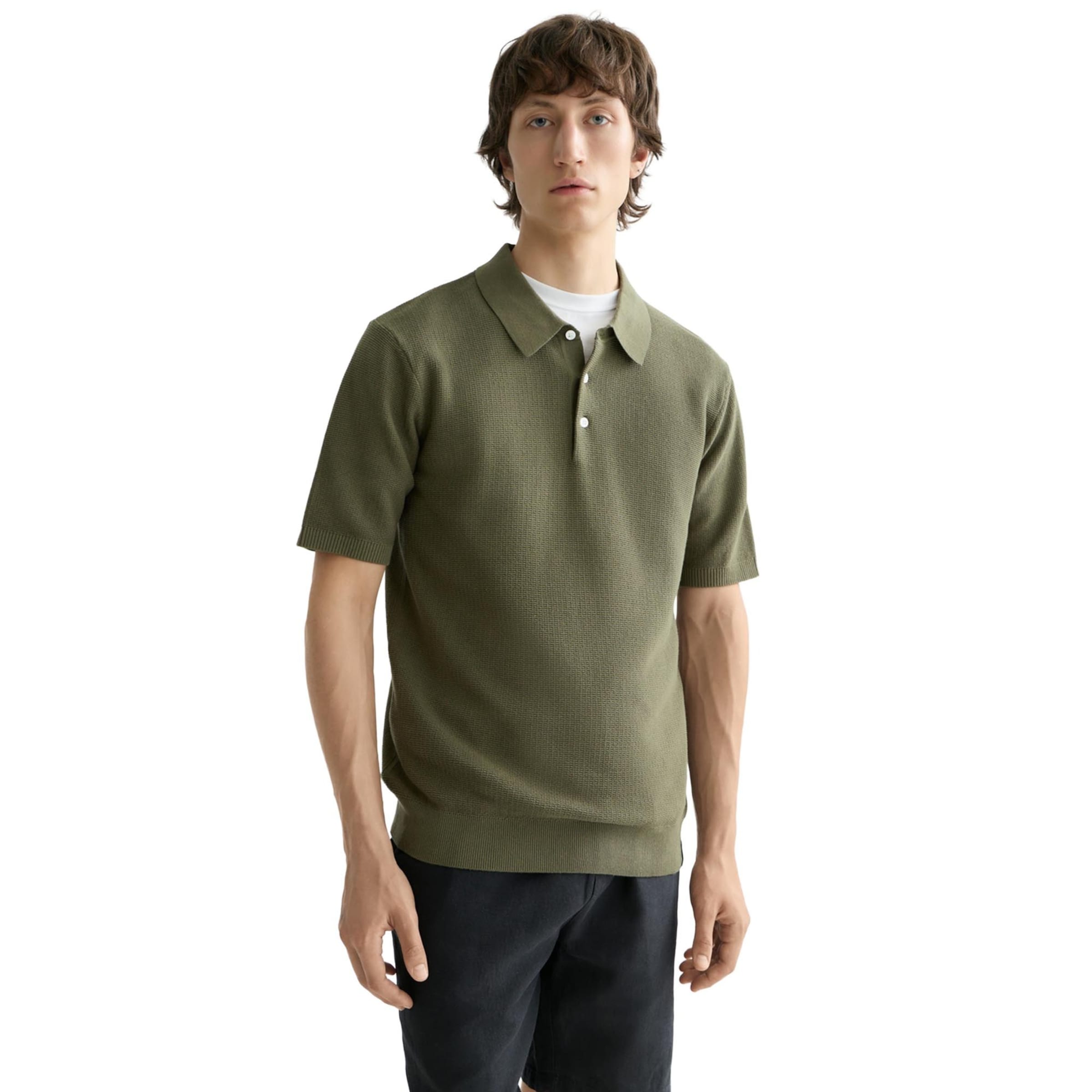 SCOTCH & SODA Shirt in Groen: voorkant