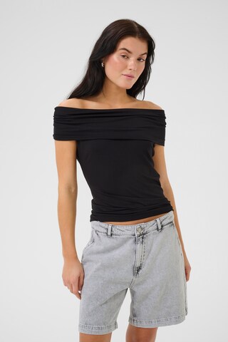 My Essential Wardrobe Bluse 'Vista' i sort: forside