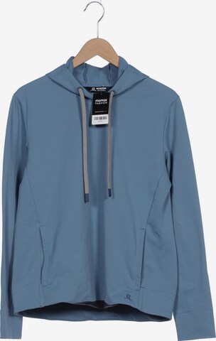SALOMON Sweatshirt & Zip-Up Hoodie in L in Blue: front