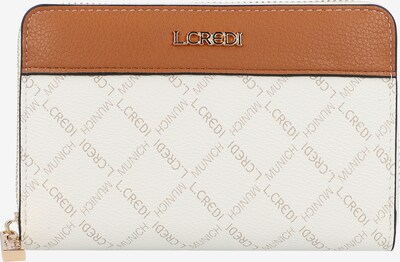 L.CREDI Wallet 'Filiberta' in Light brown / White, Item view