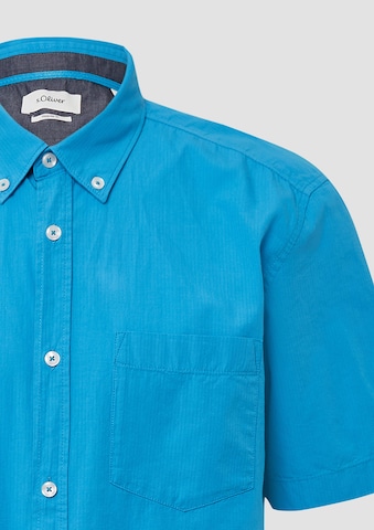 s.Oliver Regular Fit Hemd in Blau