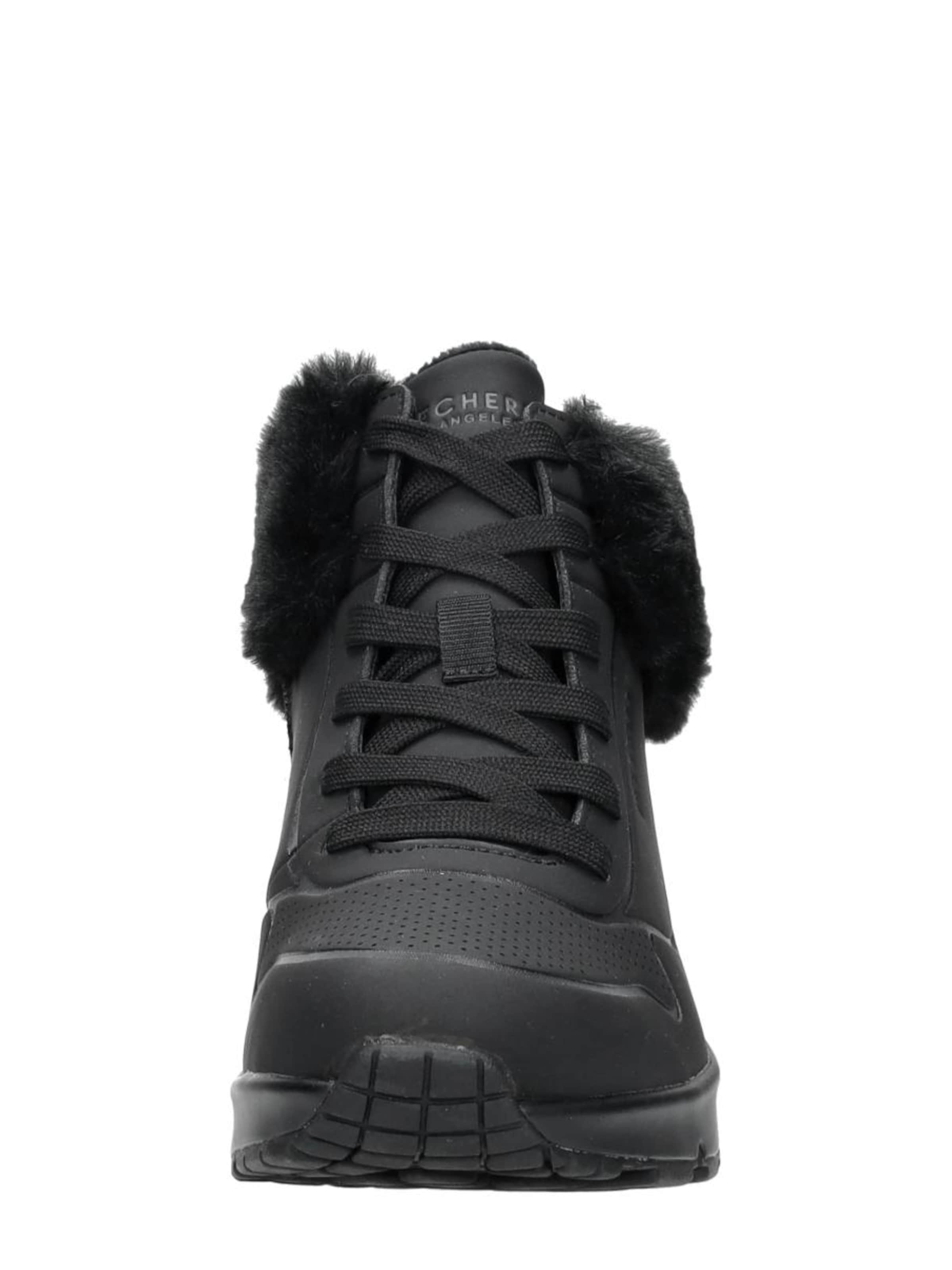 SKECHERS Sneakers 'Uno' in Zwart