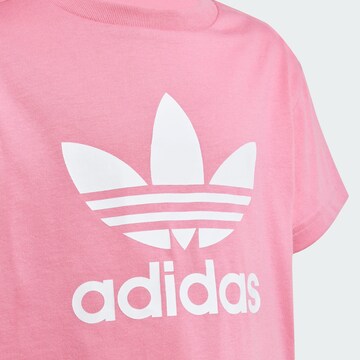 T-Shirt 'Trefoil' ADIDAS ORIGINALS en rose