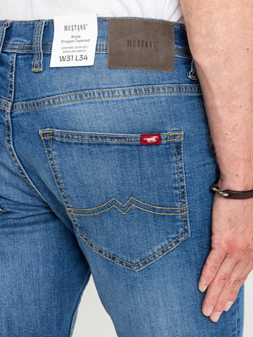 MUSTANG Slimfit Farmer 'Oregon' - kék
